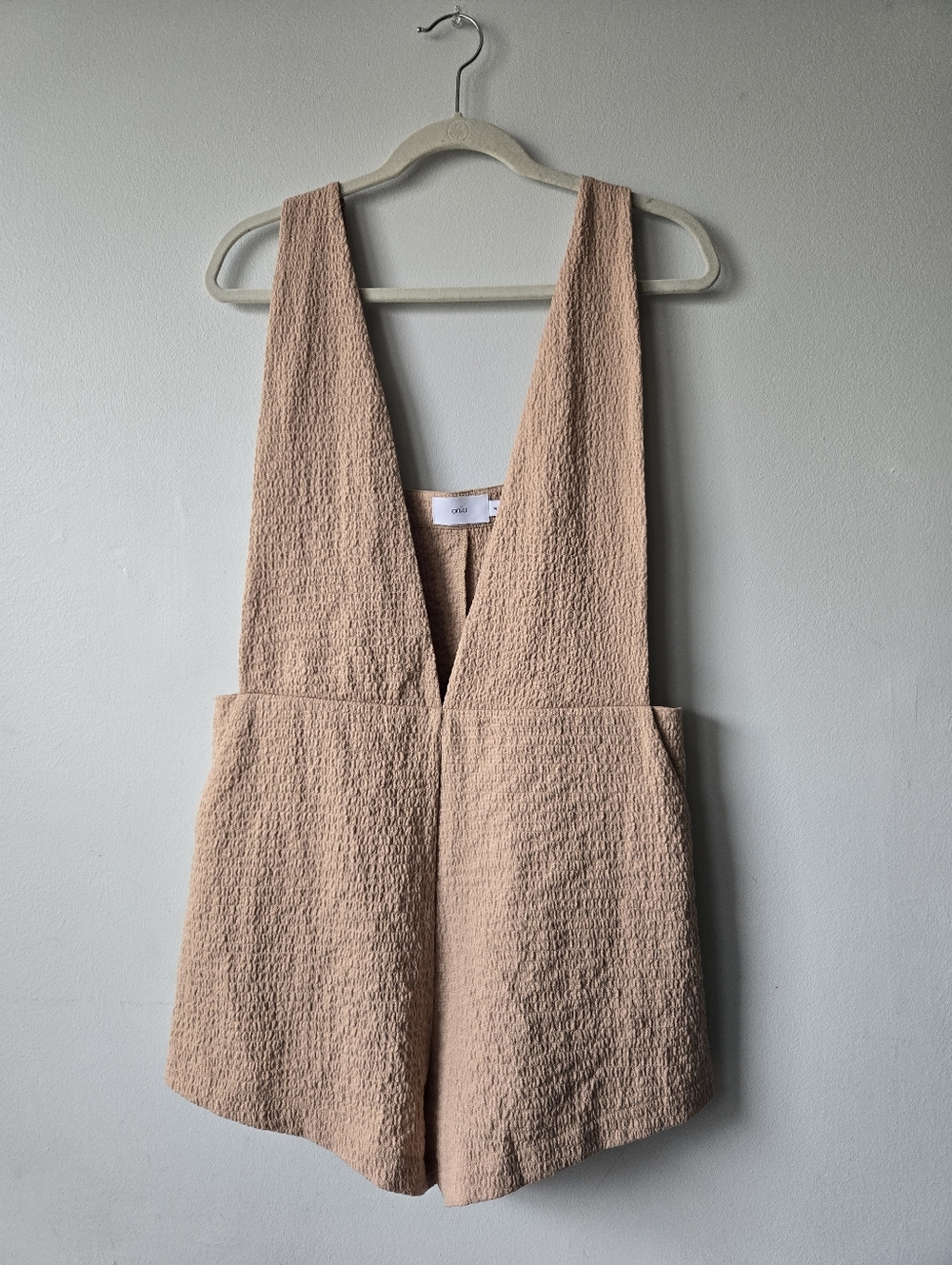 Onia Pull On Sleeveless Romper Medium
